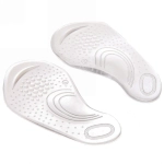 Полустельки для обуви силиконовые 12,5*6см, в пакете пара