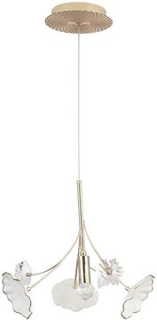 Подвесной светильник 1*E14 MARGO SP1 золото Crystal Lux