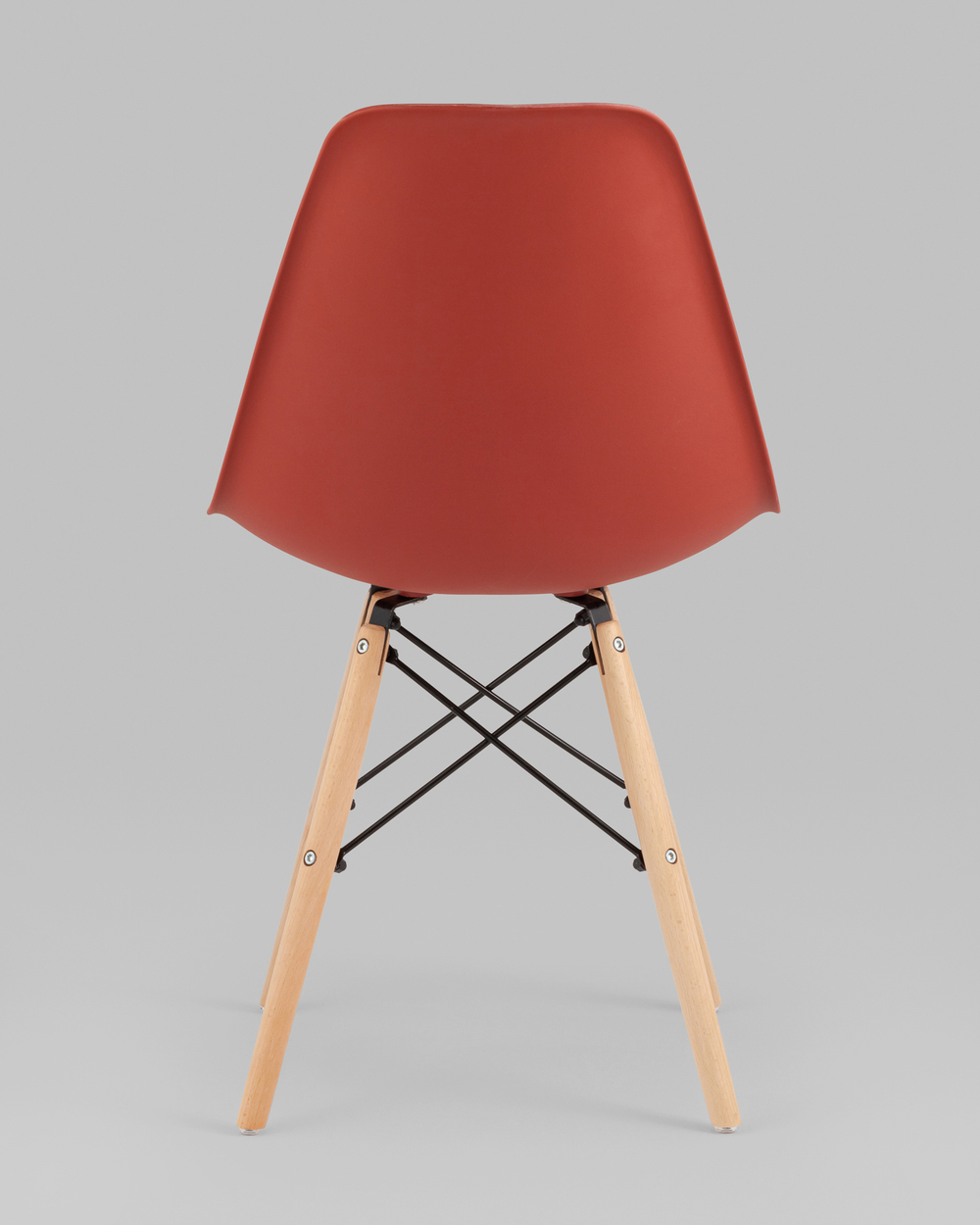 Стул Eames Style DSW терракотовый x4 (разборный каркас)