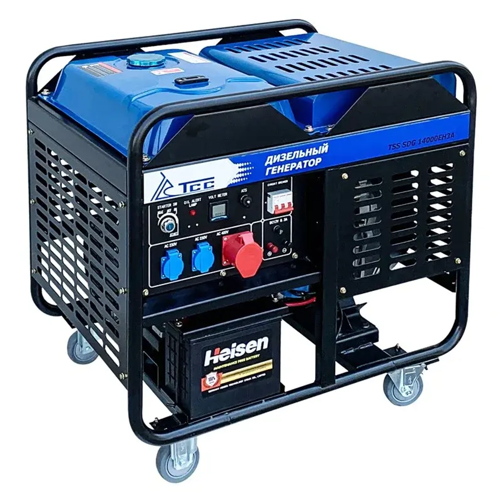 ТСС SDG 14000EH3A дизель генератор с блоком АВР ТСС АВР-С 14000D/230/400 100040/190095