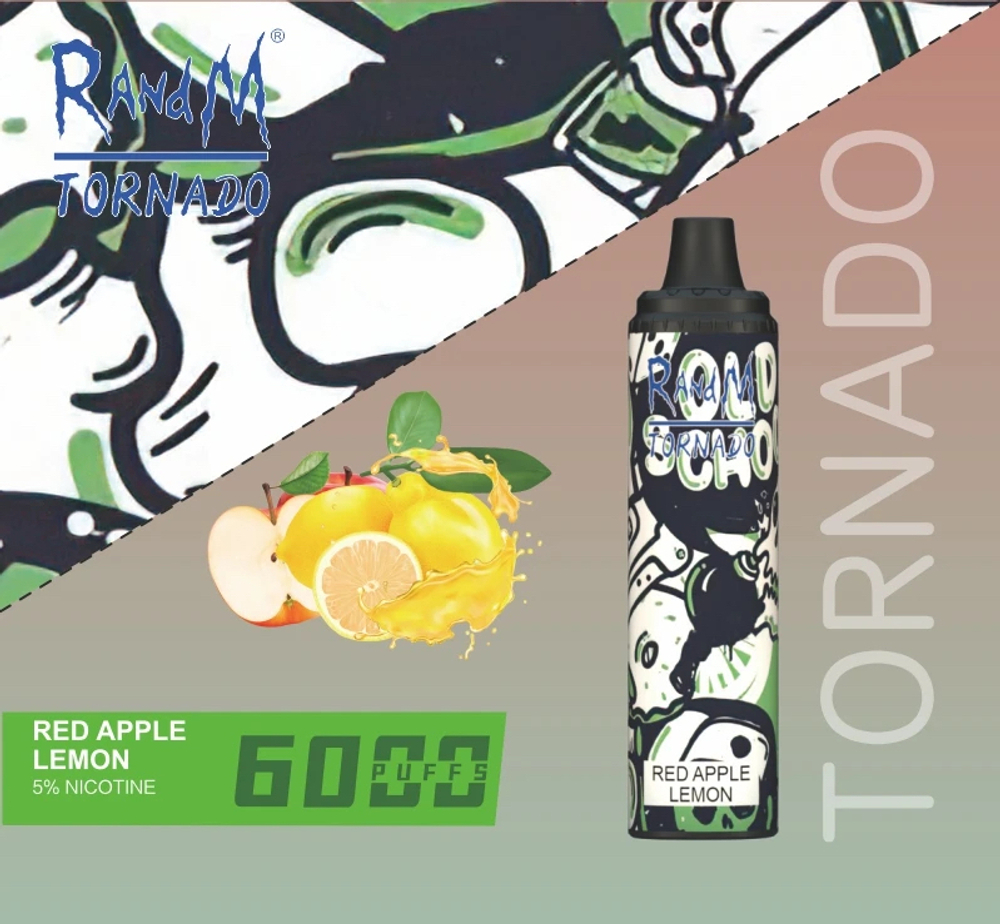 RANDM Tornado - Red Apple Lemon (6000)