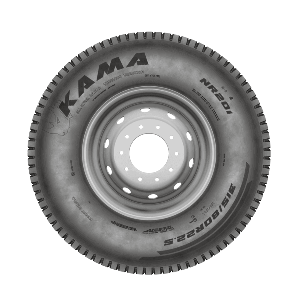 Автошина 315/80R22.5 All Steel NF201, 156/150L, б/к, рулевая Кама (ПОД ЗАКАЗ)