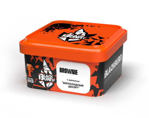 М. Табак для кальяна BlackBurn Brownie (Шоколадный десерт), 200г.
