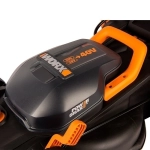 Аккумуляторная газонокосилка WORX WG779E 40В (2 x 2.5 Ач, ЗУ) нож 34 см, WG779E