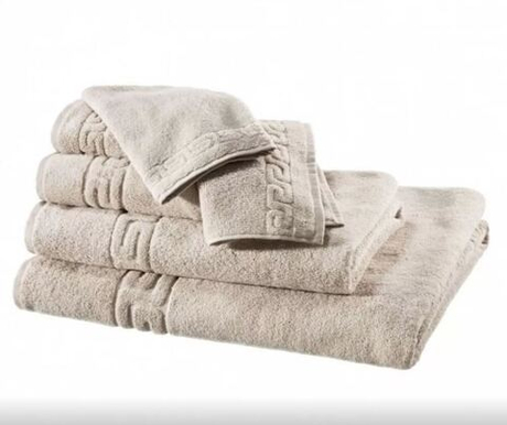 Полотенце 80х150 Weseta Dreamflor sand серое