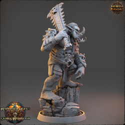 Lieutenant Mitrog - The Mammoth Ogres of Skull Mountain
