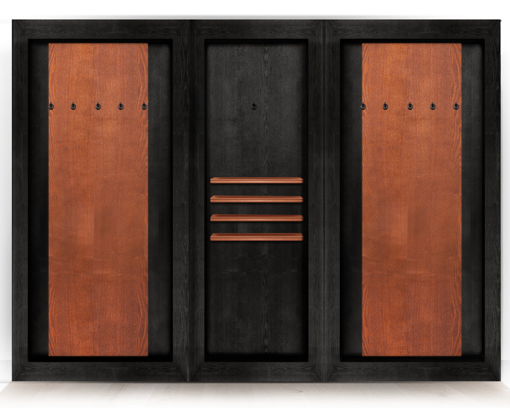 Киевница современная ясень мдф на 10 киев (black-gray)