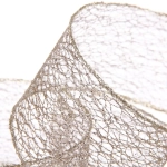 Лента для декорирования «Сказка» 6,3 см, 2,7 м, Шампань