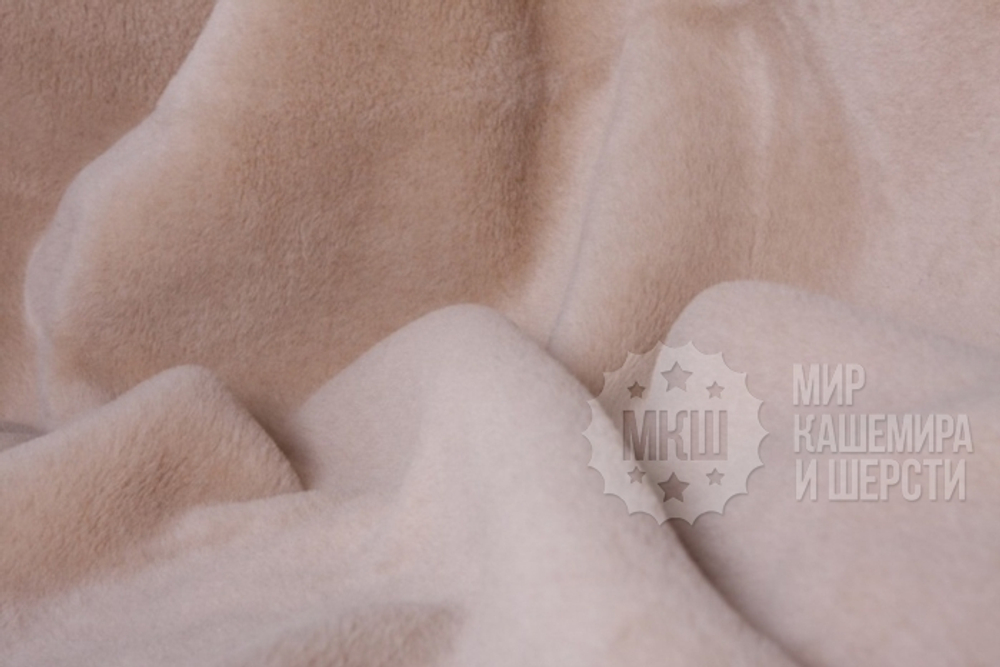 Плед шерстяной Верблюд Капучино (легкое одеяло)