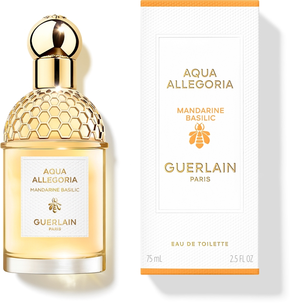 GUERLAIN Aqua Allegoria Mandarine Basilic Туалетная вода с многоразовым флаконом для женщин