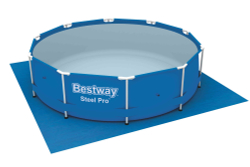 Подстилка для бассейнов 335х335 см, для бассейна от 244 до 305 см (Bestway 58001 BW)