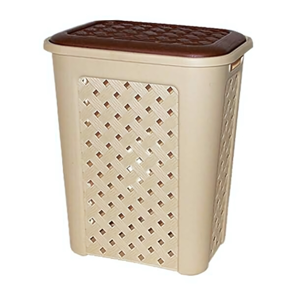 Корзина для белья "Виола" 30 л цвет в ассортименте