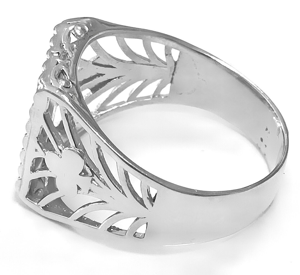 Ювелирное кольцо из серебра от бренда "Эстерелла"