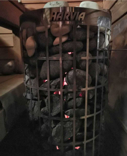 HARVIA Электрическая печь Cilindro PC90XE, нержавеющая сталь (с выносным пультом в комплекте), артикул HPC904XE