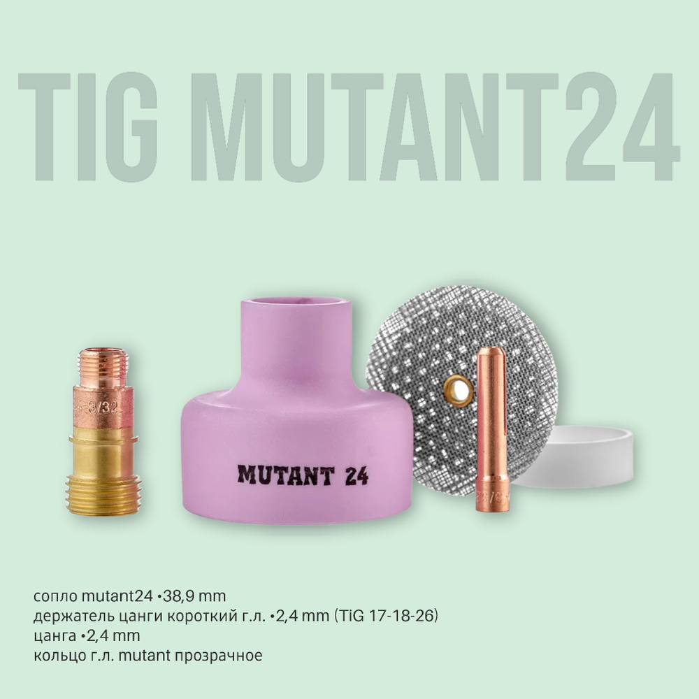 Набор для TIG сварки MUTANT 24