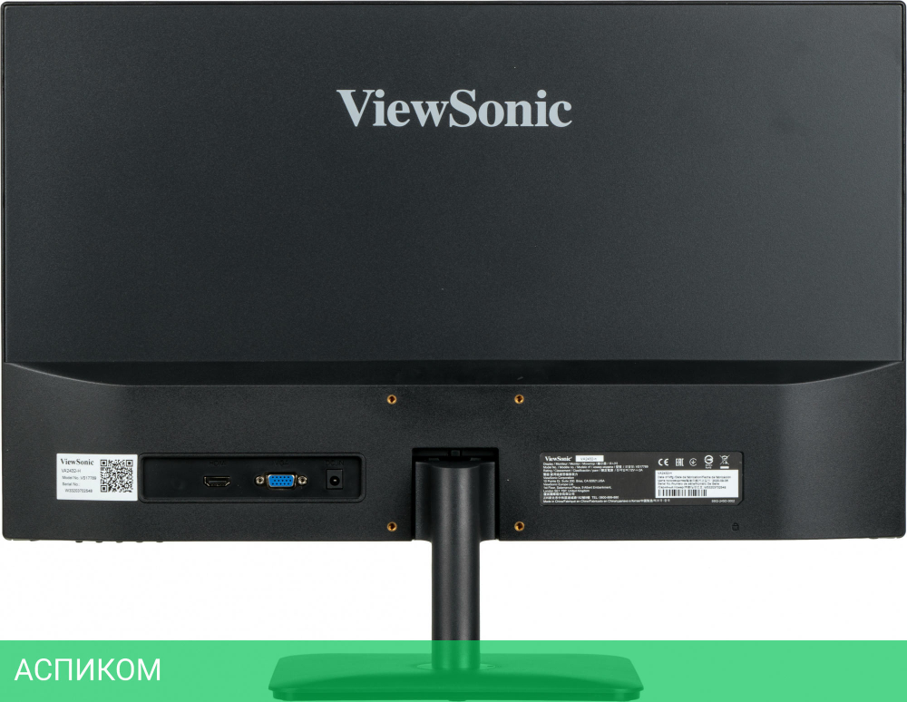 Монитор ViewSonic 23.8" VA2432-mhd