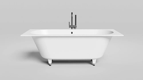 Ванна Salini Ornella Axis S-Stone 170х75 103423M белая матовая
