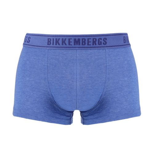 Мужские трусы хипсы (синий) набор 2 в 1 Bikkembergs BKK1UTR15BI