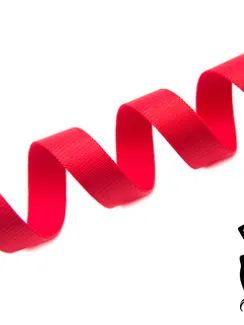 100 640/15 Бретель Lauma 15 мм, красный 100