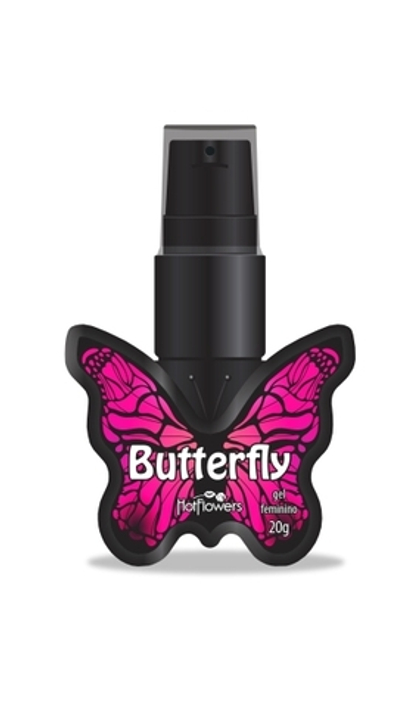 HotFlowers BUTTERFLY - Жидкий вибратор, со вкусом вишни.