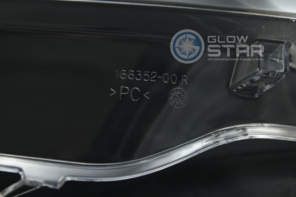 Стекло для фары BMW X6, X6 M-series E71, X5 M-series E70 2007 - 2014, правое (R), 1шт
