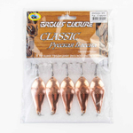 Блесна-колебалка Grows Culture Атом М (9гр), 5шт/уп