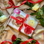 Бенто чизкейк "Сердце розы"