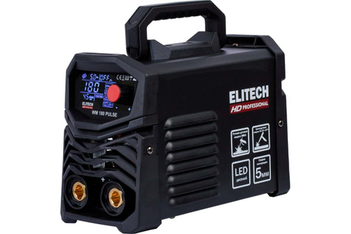 Инверторный сварочный аппарат Elitech HD WM 180 Pulse 204465