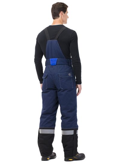 Костюм зимний "Виват NEW" брюки (синий/василек/черный)