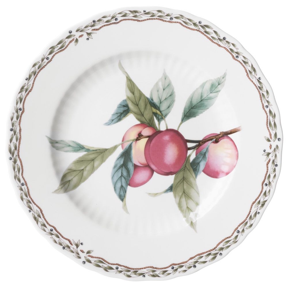 НАБОР ТАРЕЛОК ЗАКУСОЧНЫХ LEFARD "FRUIT GARDEN" 2 ШТ. 20,5 СМ (КОР=24НАБ.)