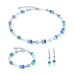 Колье Coeur de Lion Aqua-Blue 2838/10-2007