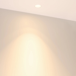 Светильник MS-INVISIO-TRIMLESS-R45-10W Warm2700 (WH-WH, 36 deg, 230V) (Arlight, IP54 Металл, 5 лет) 061925