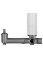 Смеситель для раковины встраиваемый WONZON & WOGHAND, Белый матовый (WW-105-MW)