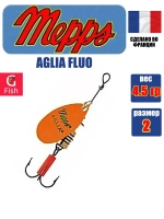 Блесна для рыбалки вращающаяся Mepps AGLIA FLUO