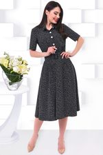 Платье Атмосфера (поп-корн дарк) Brividi (Акция)