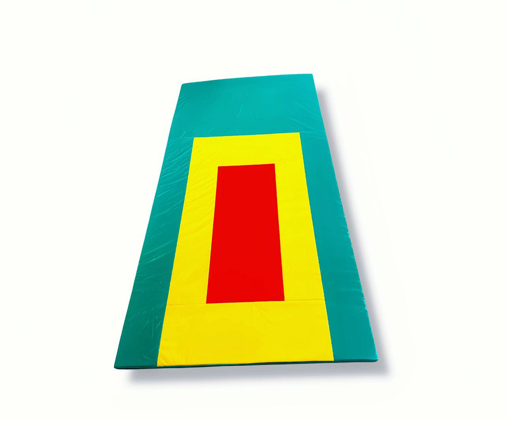 Зона приземления напольная для акробатической дорожки и двойного минитрампа