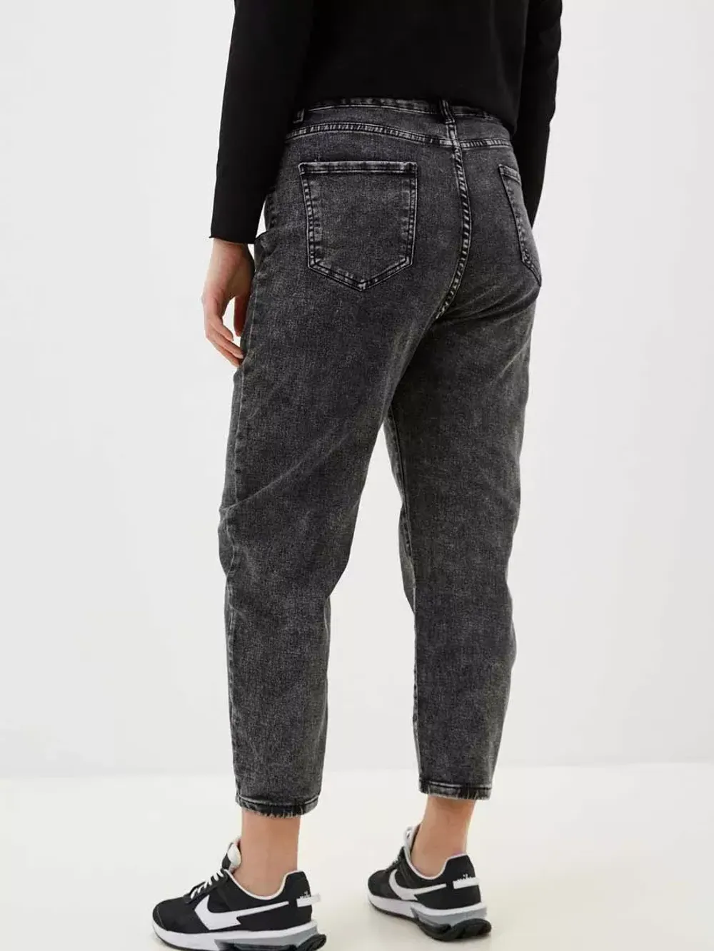 Джинсы больших размеров на молнии