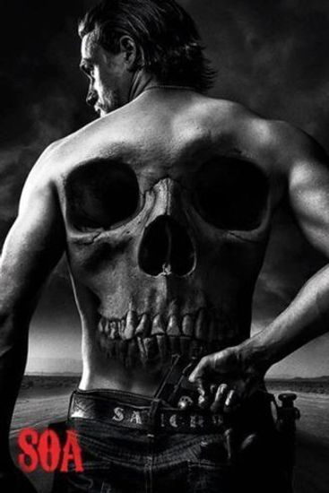 Постер Сыны Анархии/Sons Of Anarchy - Skull PP33463