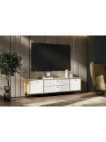 Модульная стенка со шкафом Дуб Золотой 270х41х128