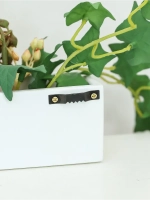 Искусственные цветы на стену в кашпо