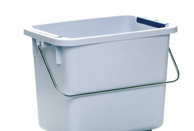 Ведро 6 литров с клипсами цветного кодирования Vileda