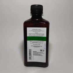 фотография этикетки с описанием настойки омелы&софоры на глицерине-adonnis.ru