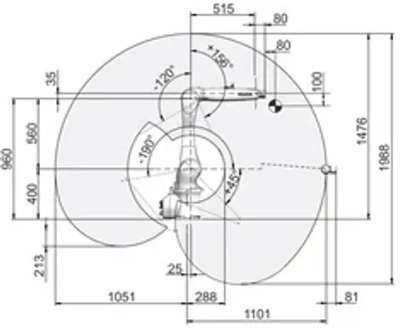 Промышленный робот KUKA LBR iiwa 7 R800 CR