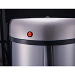 Ведро для мусора сенсорное, круглое, нерж, внутр ведро, Foodatlas JAH-9111, 8 л