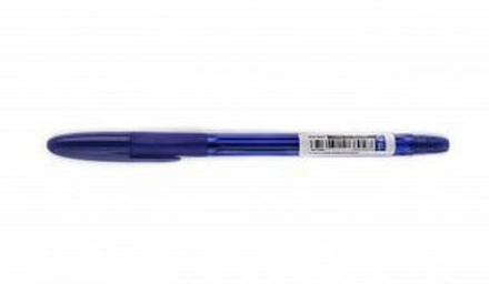 Ручка шарик. BEIFA A-PLUS 0,7 мм синий резин.грип