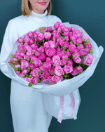 Роза кустовая пионовидная Леди Бомбастик,27шт(00453)