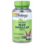 Solaray, True Herbs, синяя тюбетейка, 425 мг, 100 вегетарианских капсул