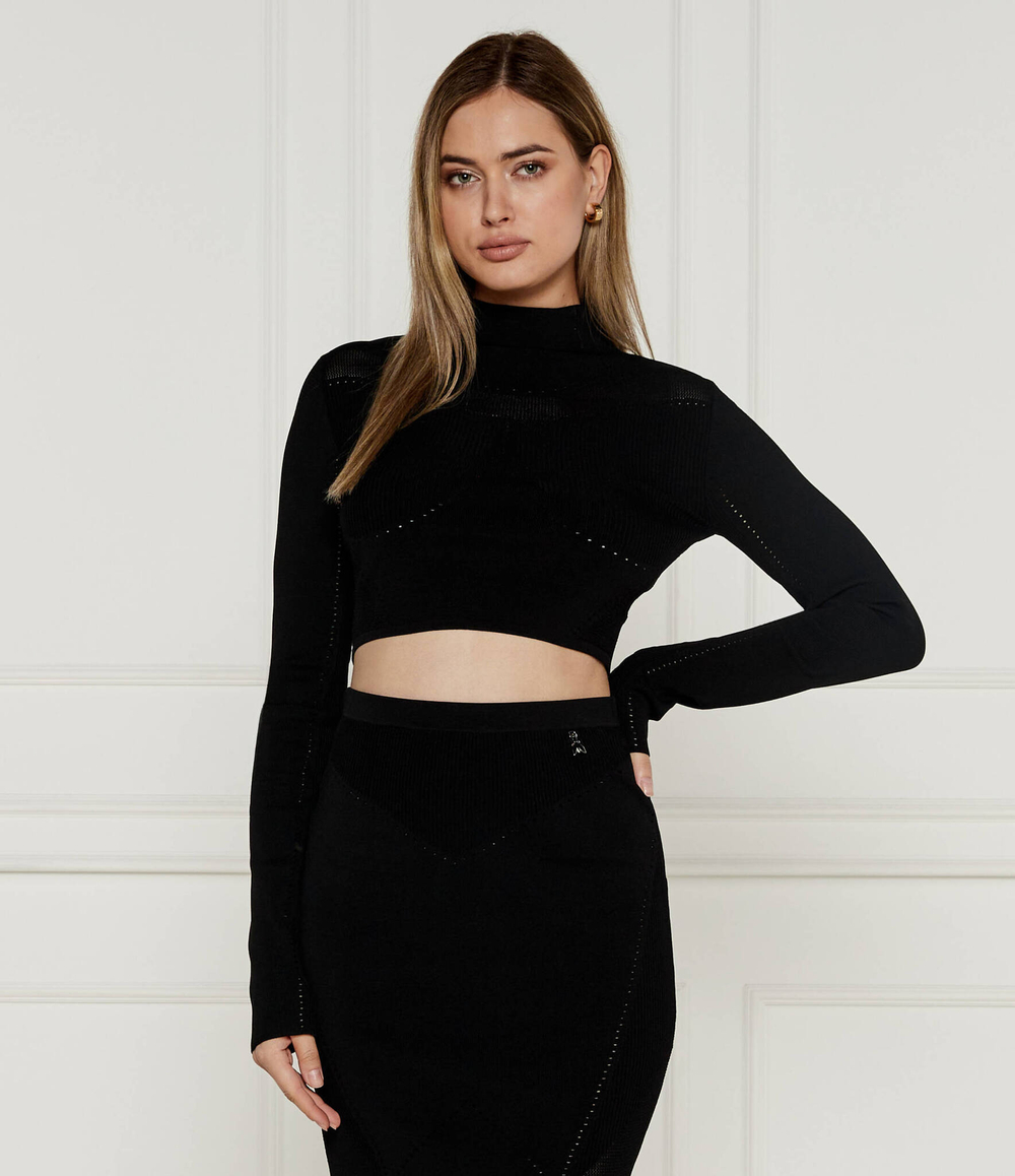 Блузка Patrizia Pepe - черный(8K0218 K195)