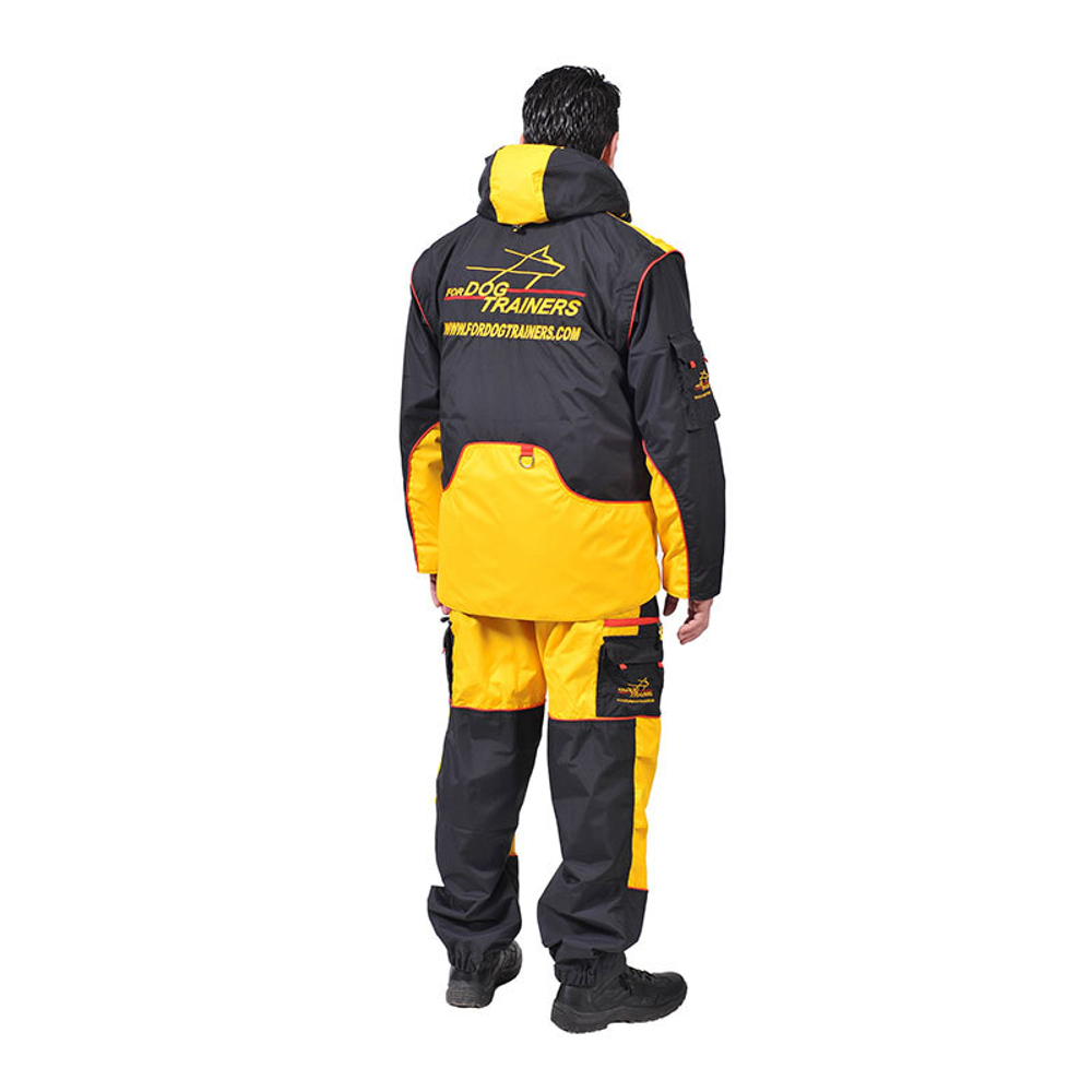 Костюм для дрессировщика Fordogtrainers «PROTECTIVE SUIT» из мембранной ткани.