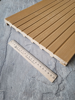 Ступень ДПК Latitudo Step-320 320х24х3000 Орех  Полнотелая